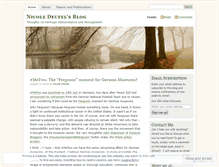Tablet Screenshot of nicoledeufel.com